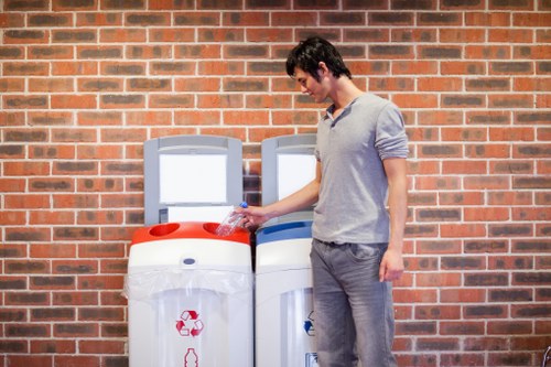 Commercial bulk waste collection in Hanworth business area