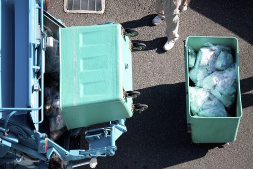 Garden waste collection in Deptford