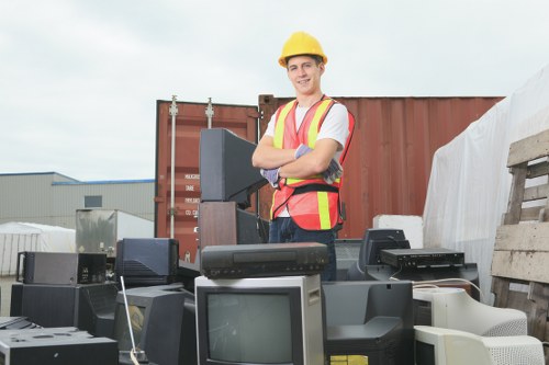 Tooting residents preparing bulk waste for collection