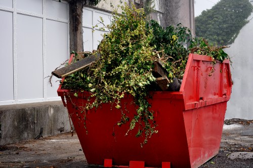 Recycling Center Handling Bulk Waste